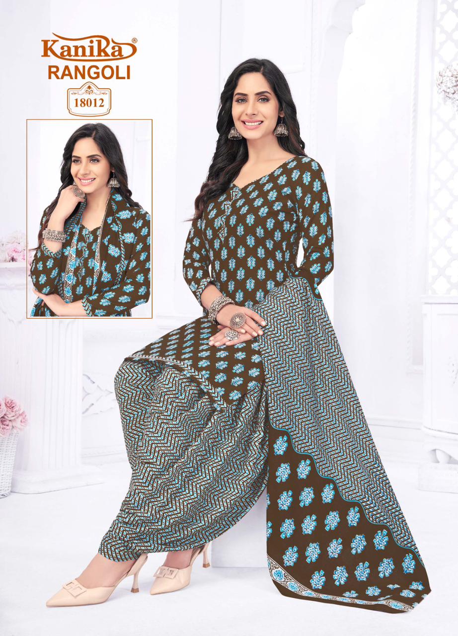 RANGOLI VOL 18 BY KANIKA AMAZING CASUAL WEAR READYMADE PATIALA SALWAR KAMEEZ COLLECTION