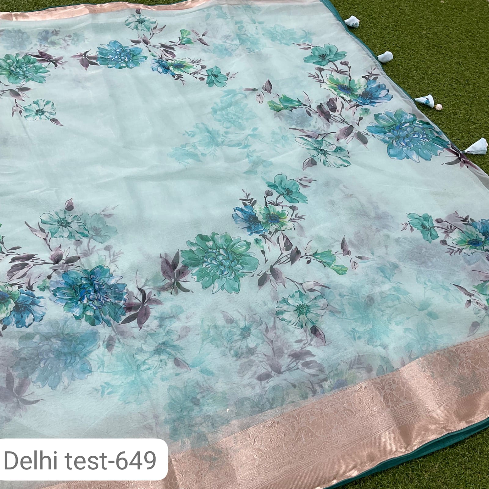 Kalpvellly Delhi Test D.no 649 Wholesale Dolla Silk Ethnic Sarees
