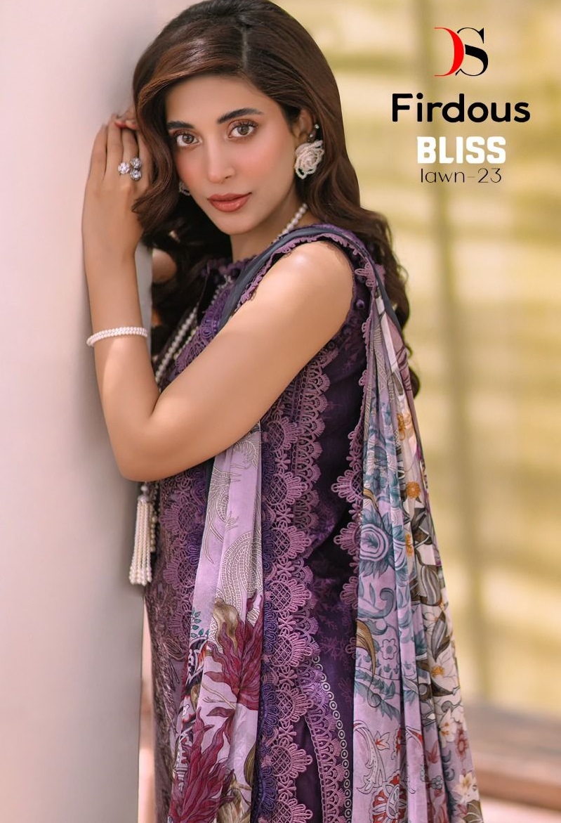 Deepsy Firdous Bliss Lawn 2023 Wholesale Pakistani Concept Suits