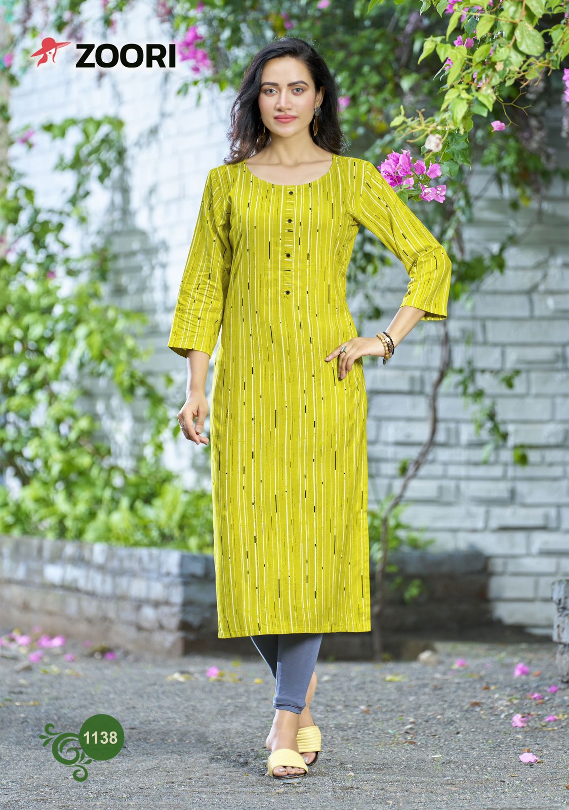 ZOORI AKSHARA VOL 23 ADORABLE RAYON PRINT CASUAL KURTIS