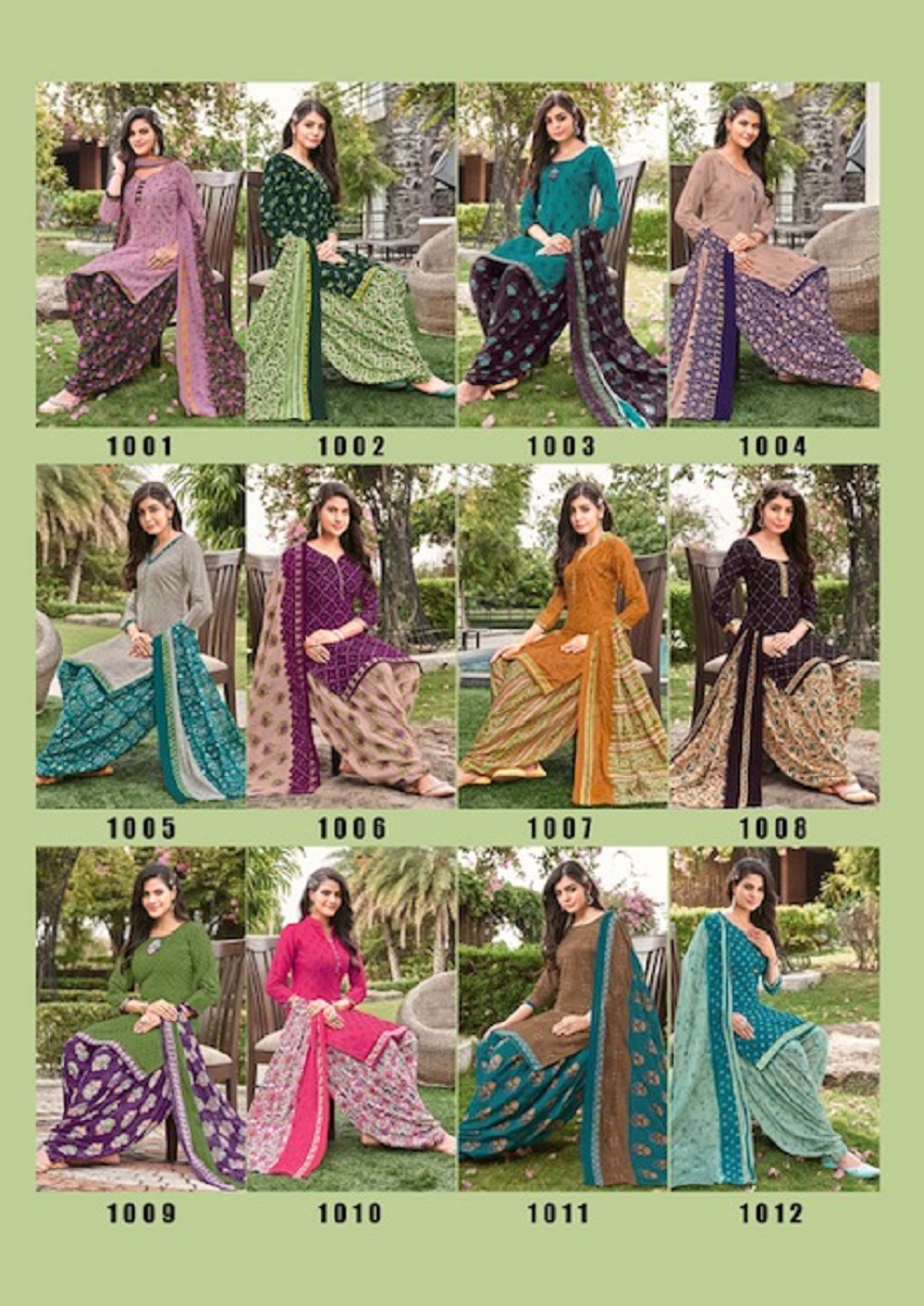 Rasberry Premium Patiyala Vol-1 Wholesale Cotton Dress Material