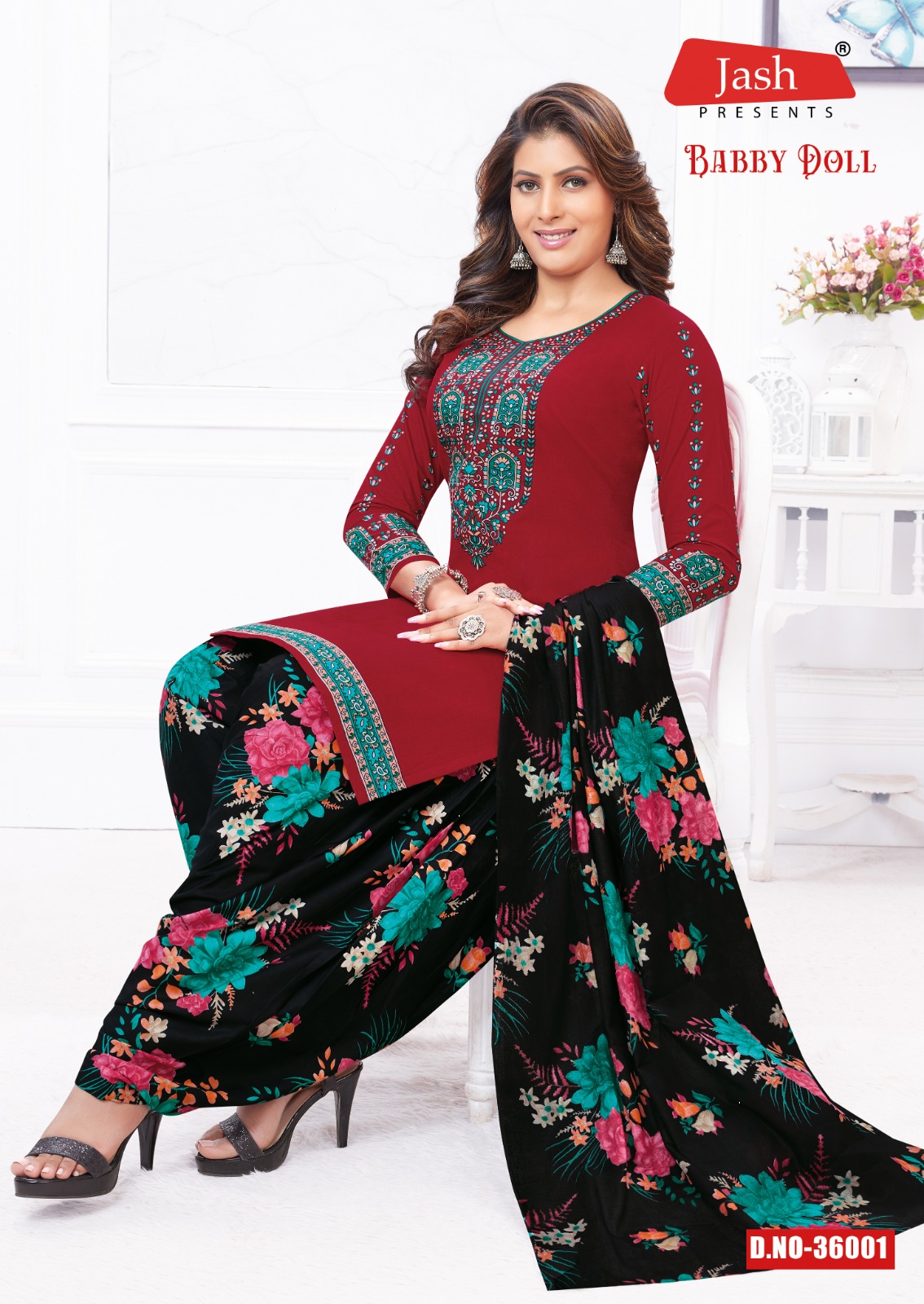 Jash Baby Doll Vol-36 Wholesale Pure Cotton Printed Dress Material