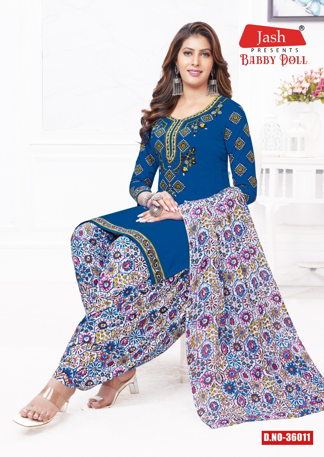 Jash Baby Doll Vol-36 Wholesale Pure Cotton Printed Dress Material