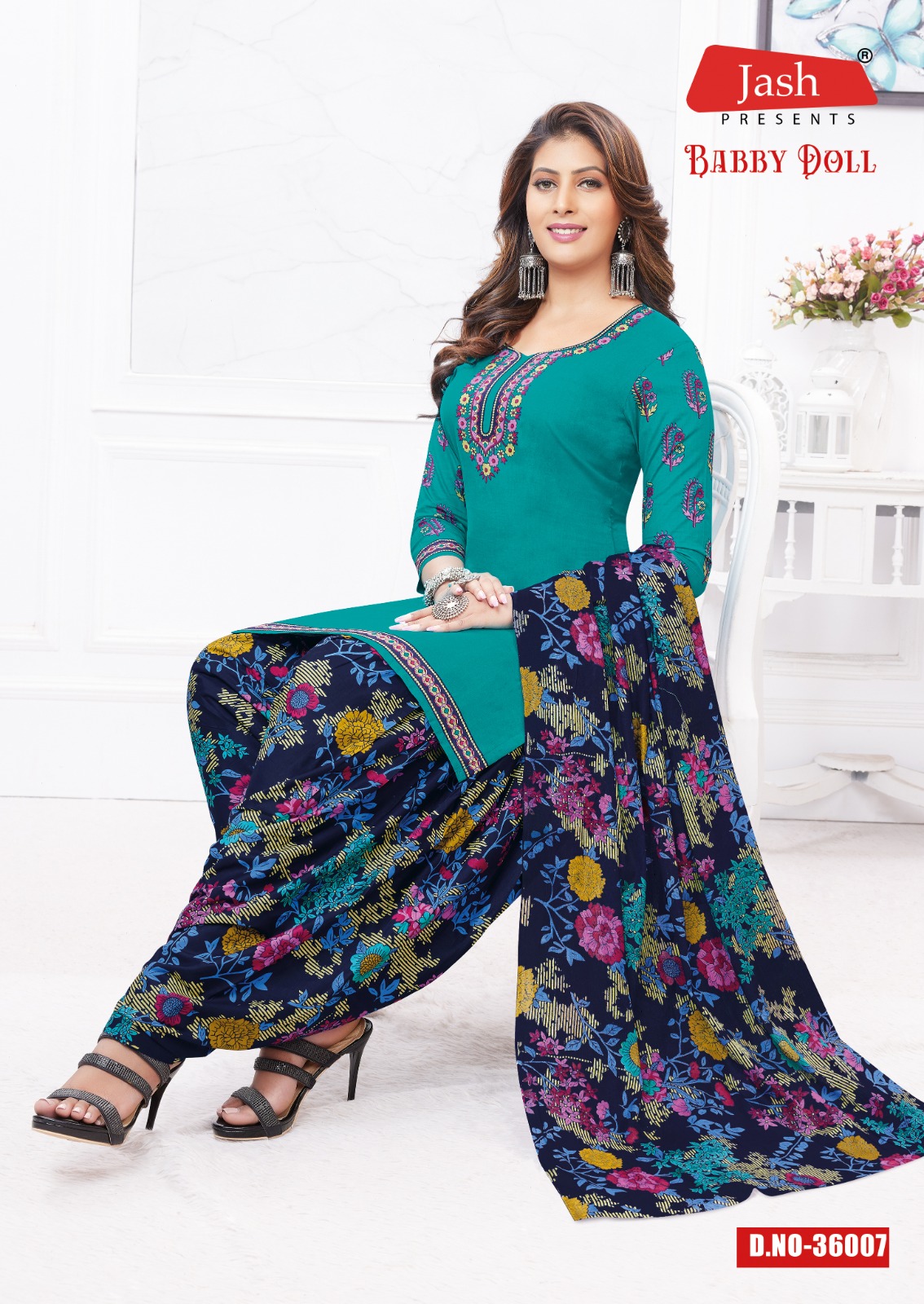 Jash Baby Doll Vol-36 Wholesale Pure Cotton Printed Dress Material