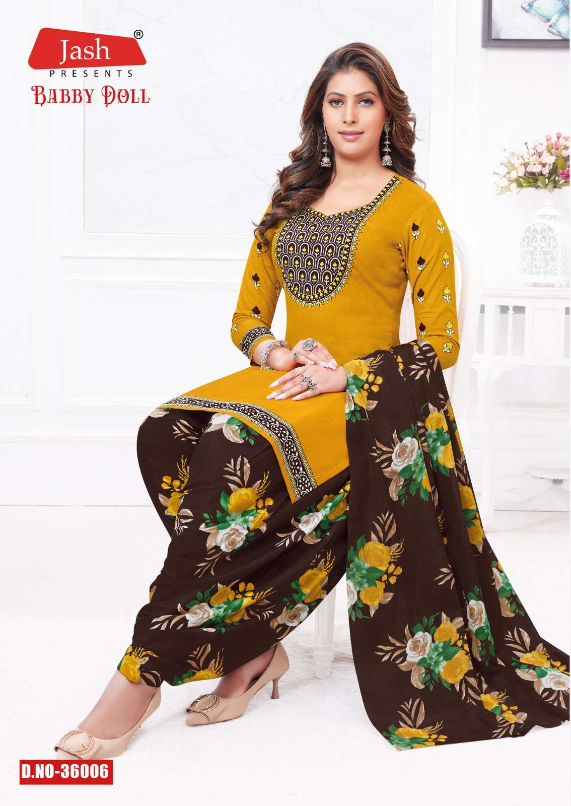 Jash Baby Doll Vol-36 Wholesale Pure Cotton Printed Dress Material