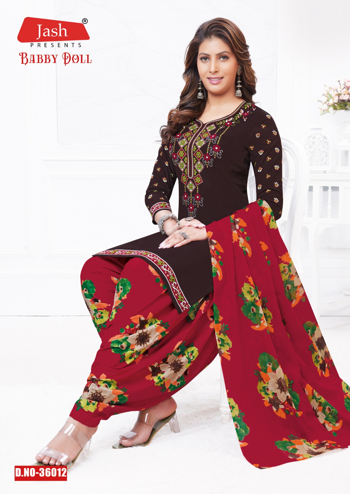 Jash Baby Doll Vol-36 Wholesale Pure Cotton Printed Dress Material