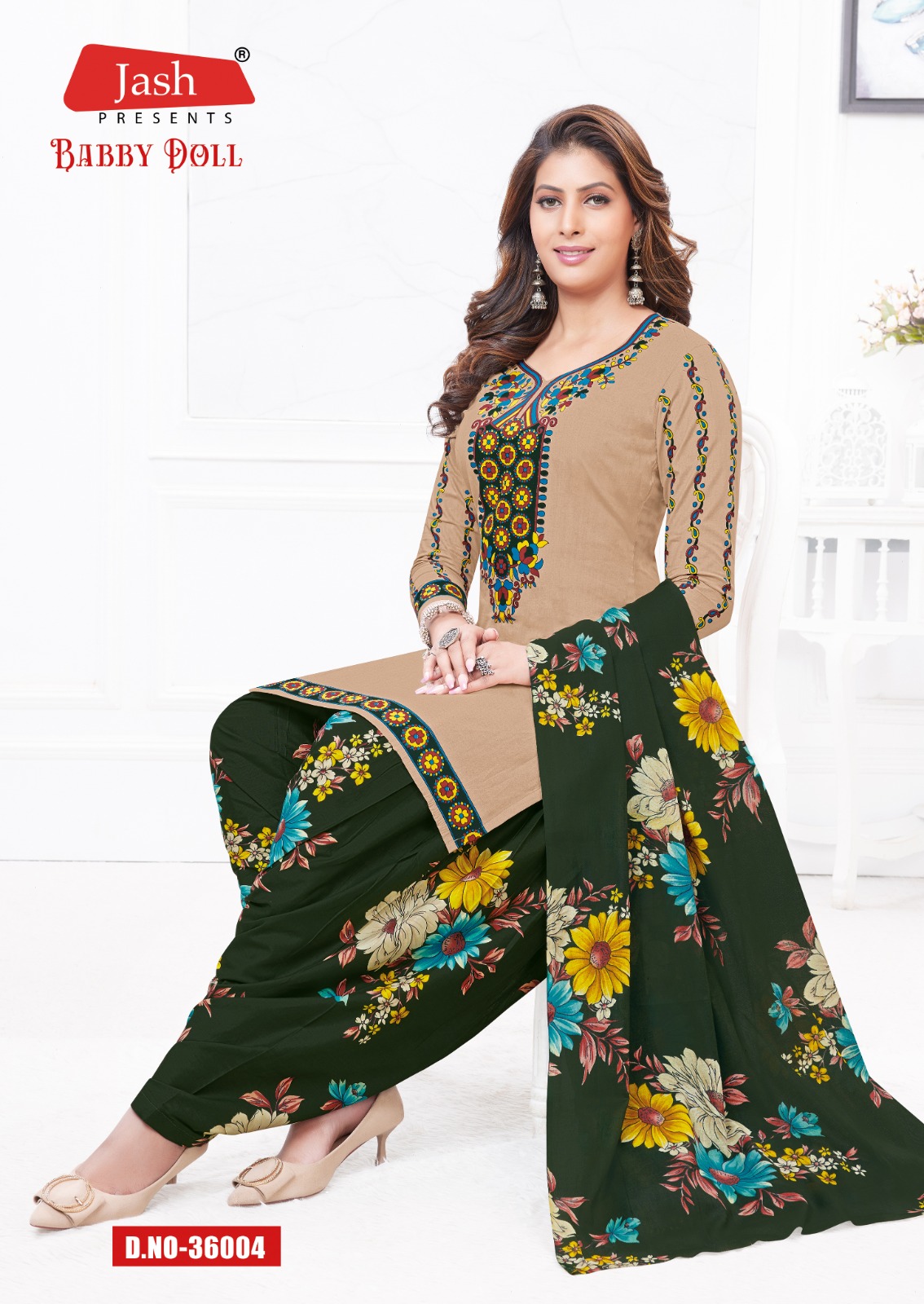 Jash Baby Doll Vol-36 Wholesale Pure Cotton Printed Dress Material