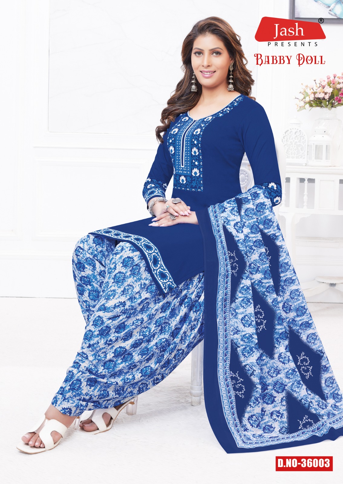 Jash Baby Doll Vol-36 Wholesale Pure Cotton Printed Dress Material