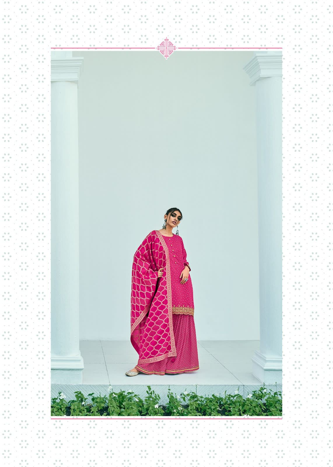 Varsha Andaaz Wholesale Viscose Muslin With Embroidery Salwar Suits