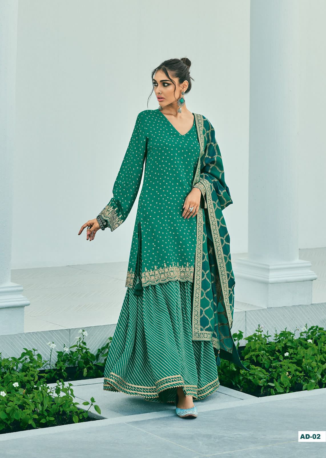 Varsha Andaaz Wholesale Viscose Muslin With Embroidery Salwar Suits