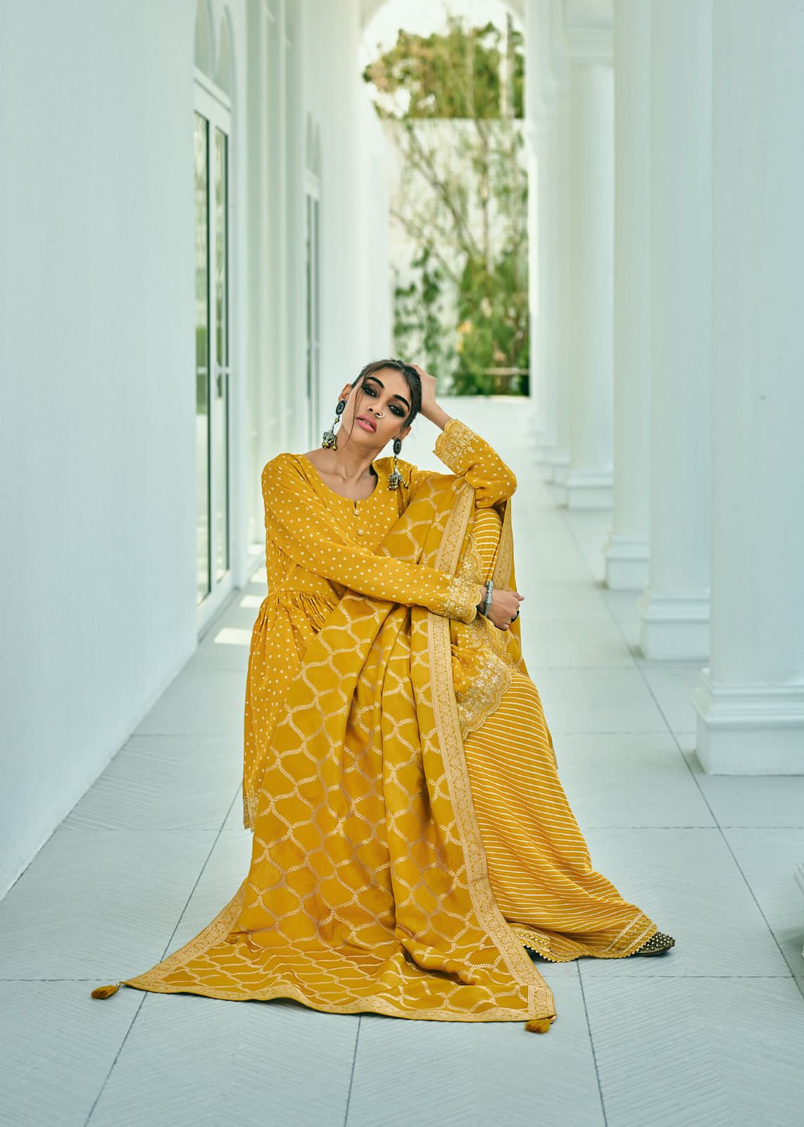 Varsha Andaaz Wholesale Viscose Muslin With Embroidery Salwar Suits