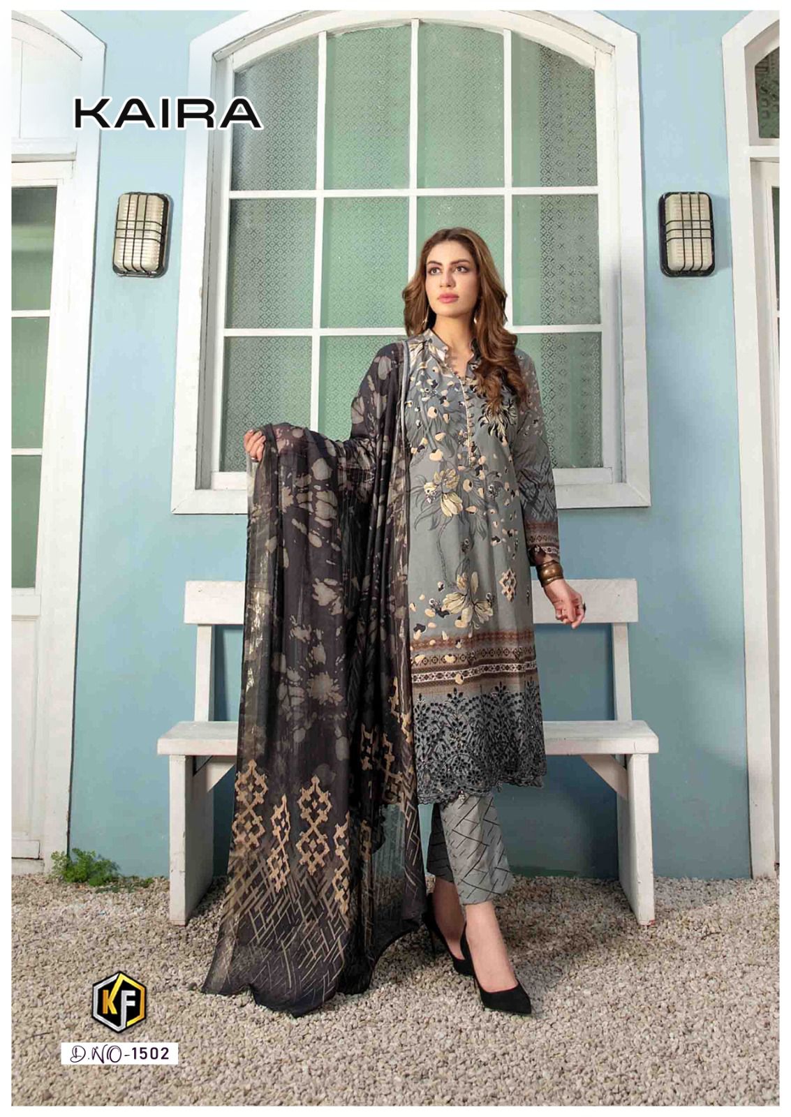 Keval Fab Kaira Vol-15 Wholesale Exclusive Karachi Collection Dress Material