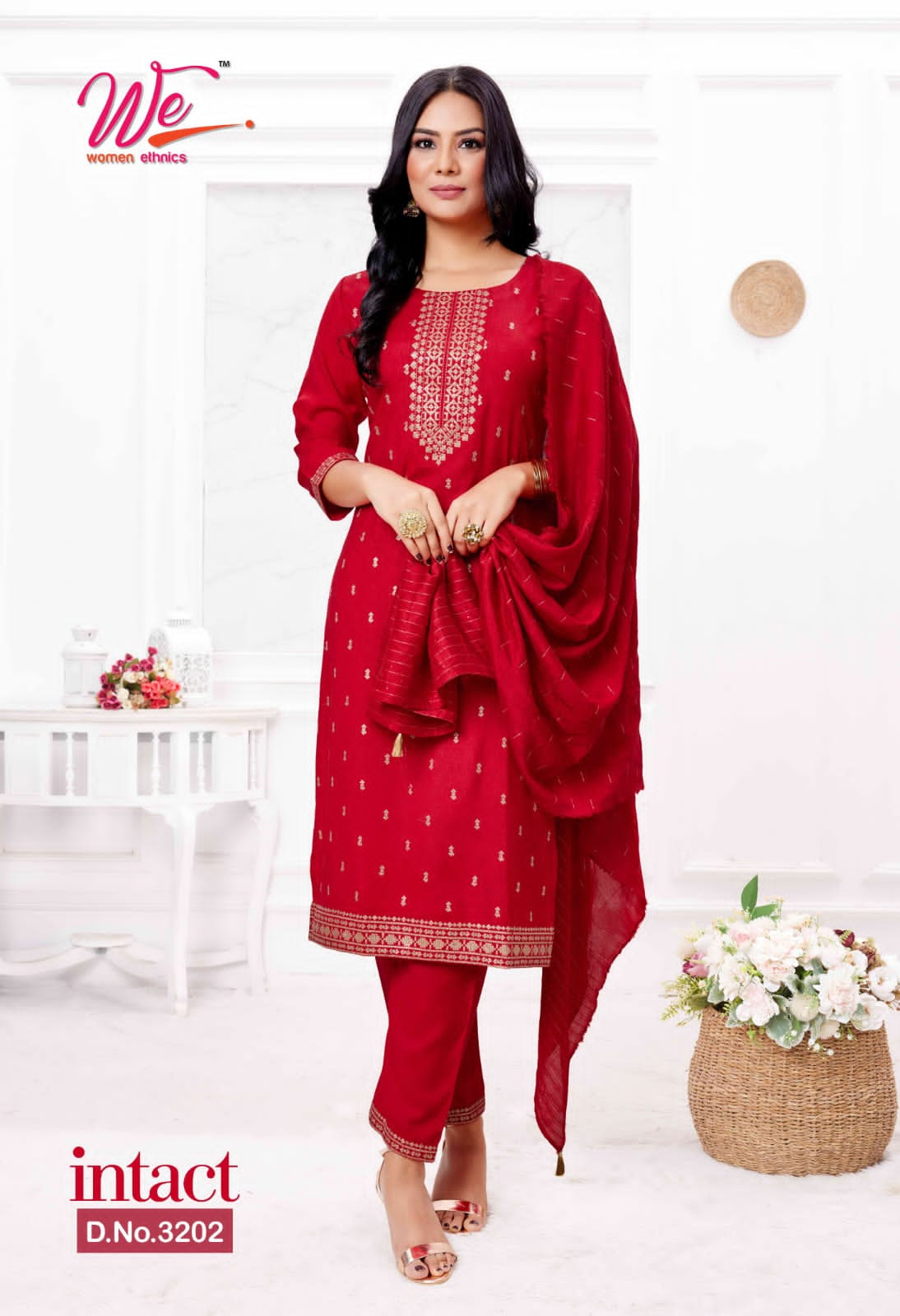 WE Intact Wholesale Ready Made 3 Piece Salwar Suits