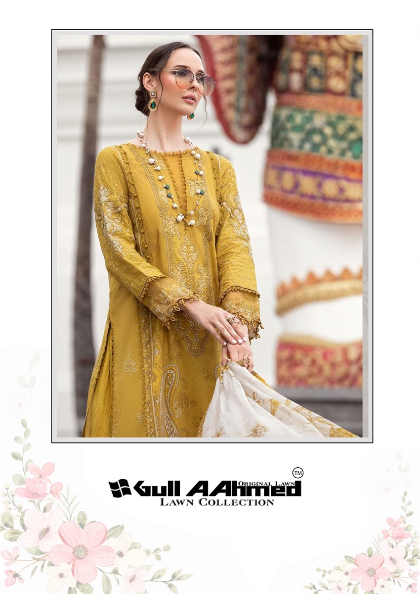 Gull Aahmed Noorain Wholesale Heavy Cotton Printed Pakistani Style Dress Material