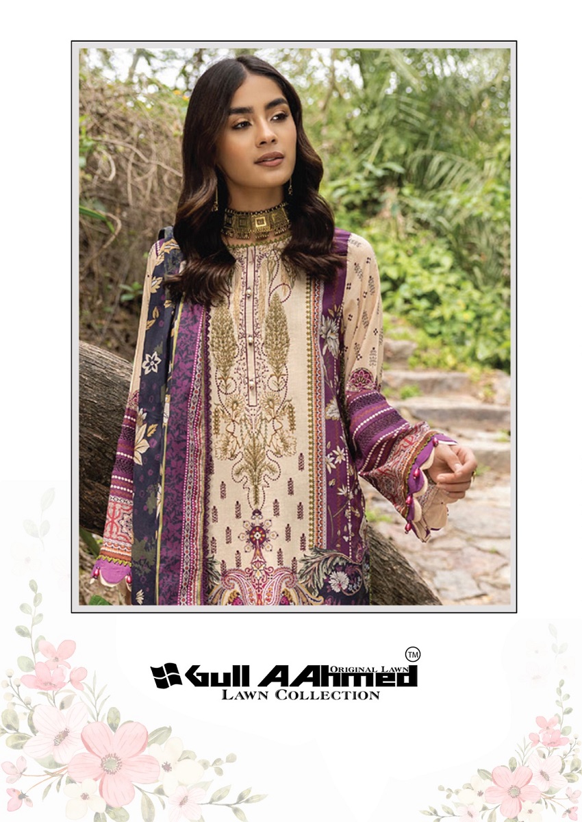 Gull Aahmed Noorain Wholesale Heavy Cotton Printed Pakistani Style Dress Material
