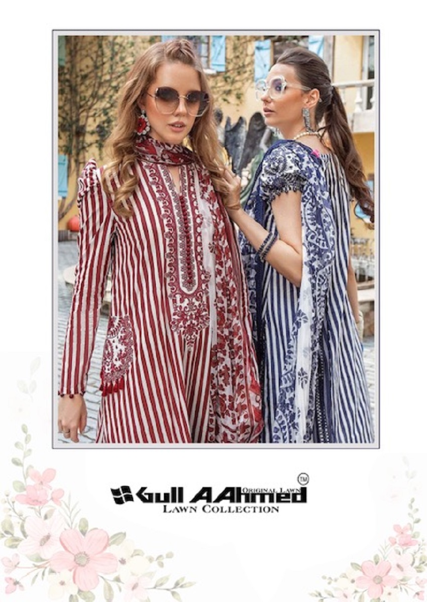 Gull Aahmed Noorain Wholesale Heavy Cotton Printed Pakistani Style Dress Material