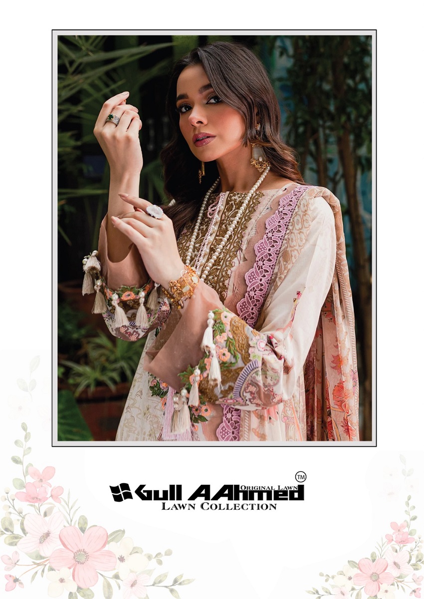 Gull Aahmed Noorain Wholesale Heavy Cotton Printed Pakistani Style Dress Material