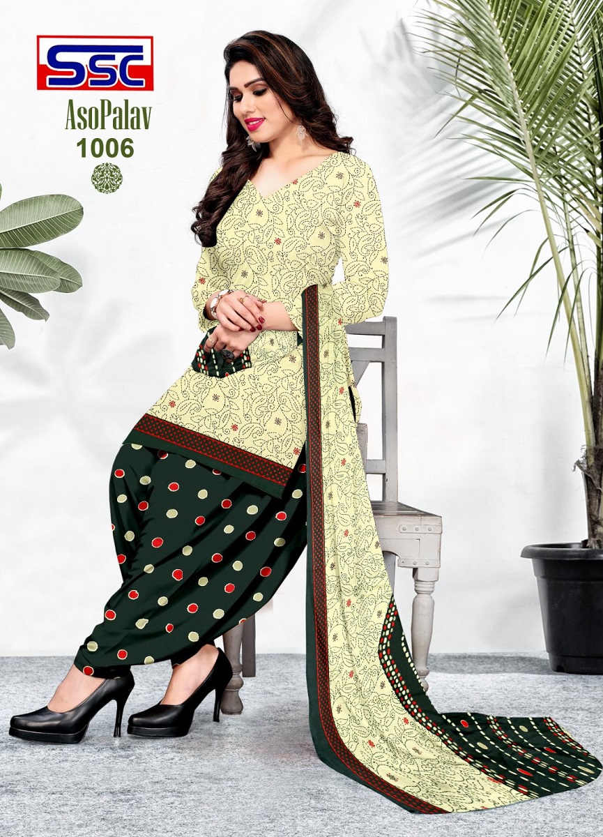 SSC Asopalav Vol-11 Wholesale Heavy Indo Cotton Printed Dress Material
