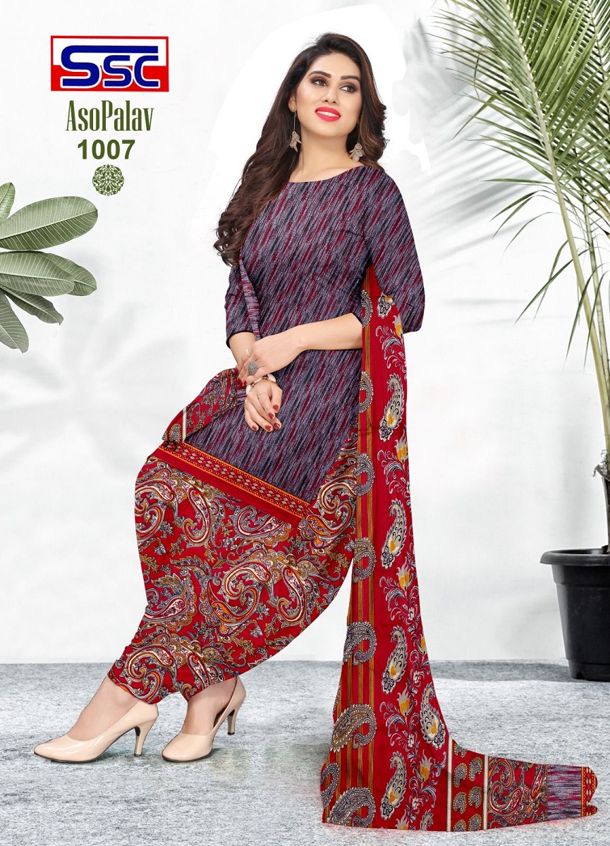 SSC Asopalav Vol-11 Wholesale Heavy Indo Cotton Printed Dress Material