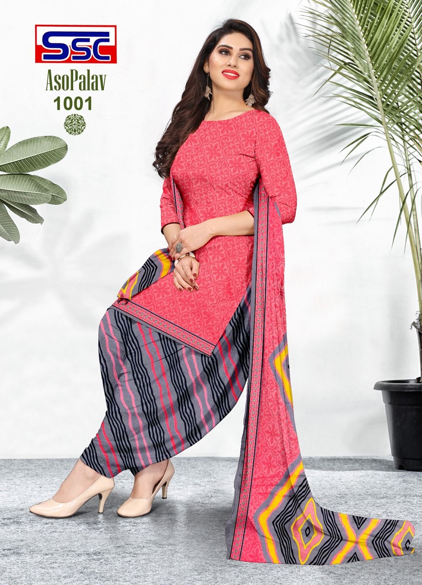 SSC Asopalav Vol-11 Wholesale Heavy Indo Cotton Printed Dress Material