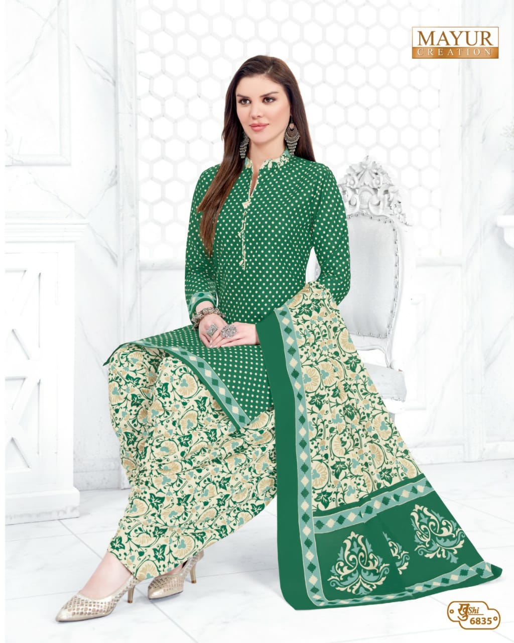 Mayur Khushi Vol-68 Wholesale Cotton Printed Dress Material