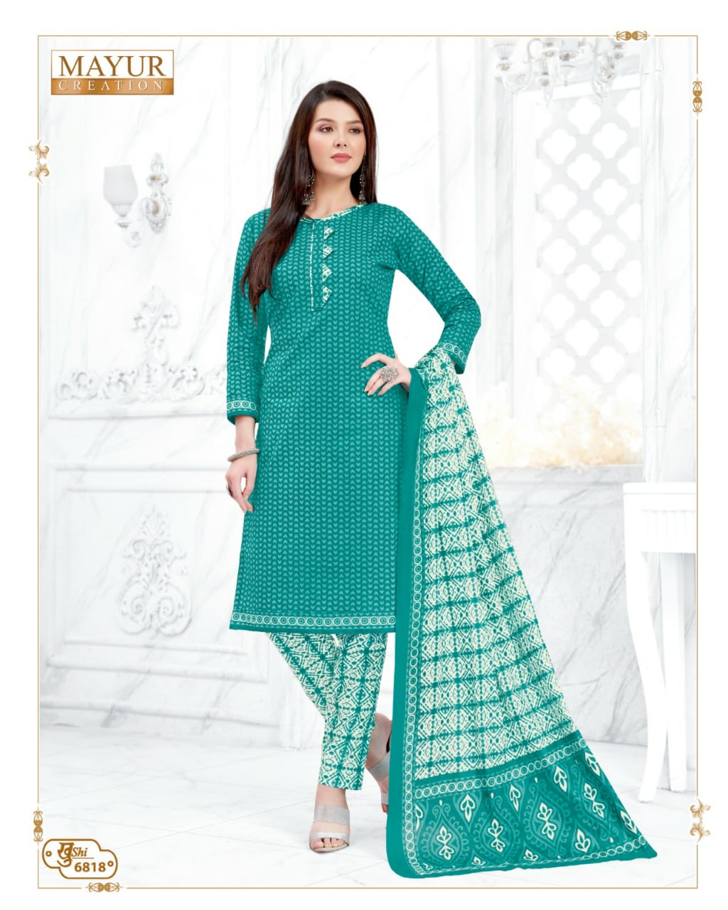 Mayur Khushi Vol-68 Wholesale Cotton Printed Dress Material