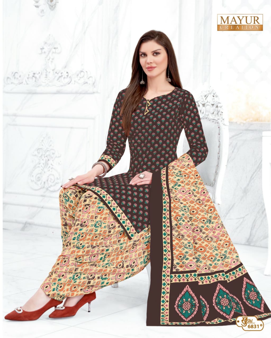 Mayur Khushi Vol-68 Wholesale Cotton Printed Dress Material