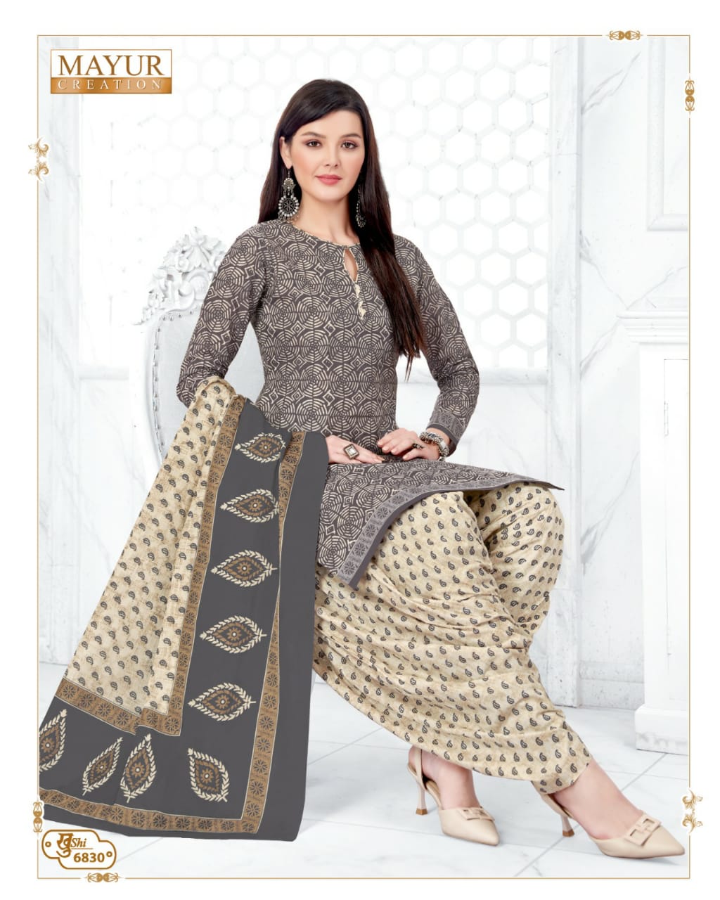 Mayur Khushi Vol-68 Wholesale Cotton Printed Dress Material