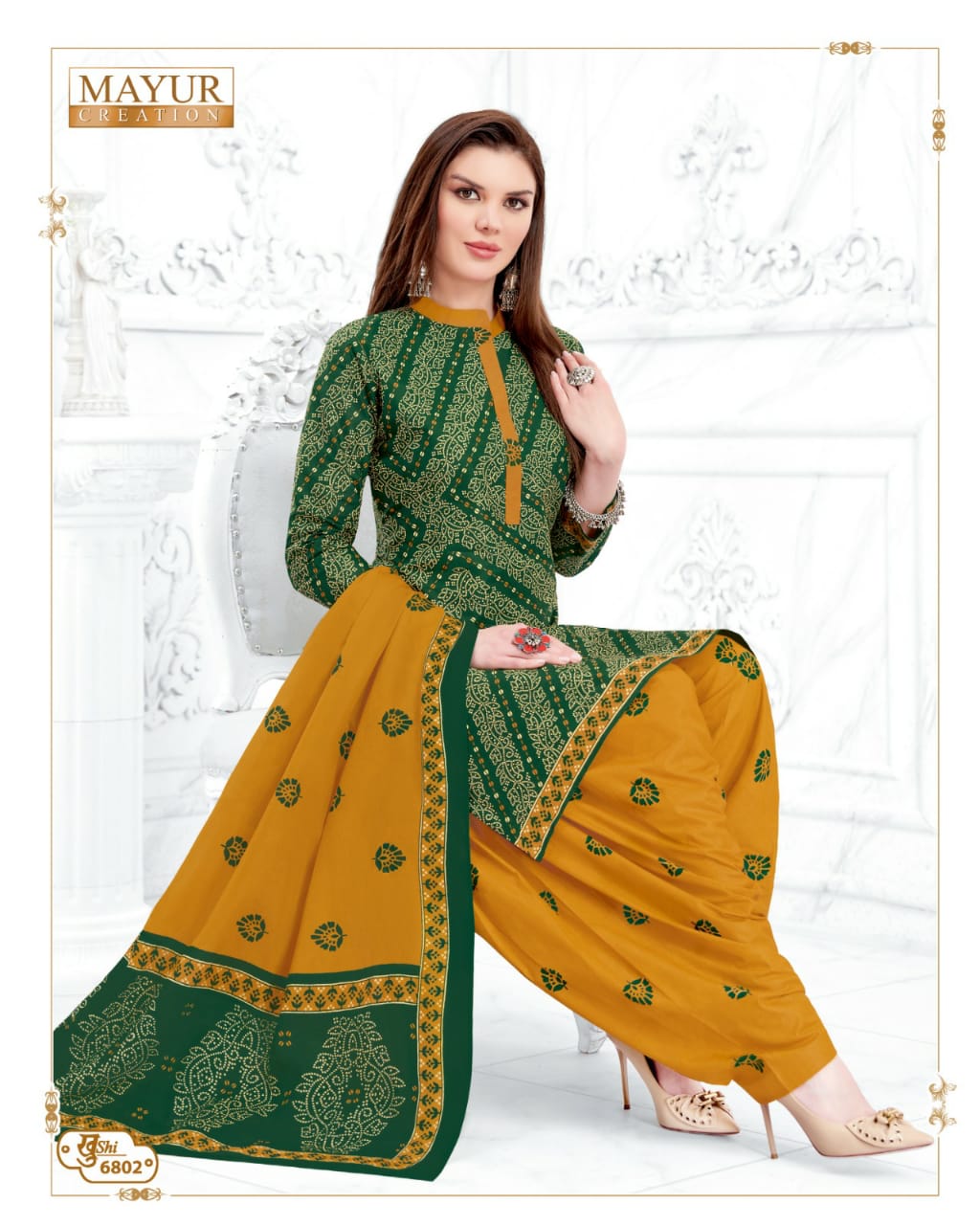 Mayur Khushi Vol-68 Wholesale Cotton Printed Dress Material