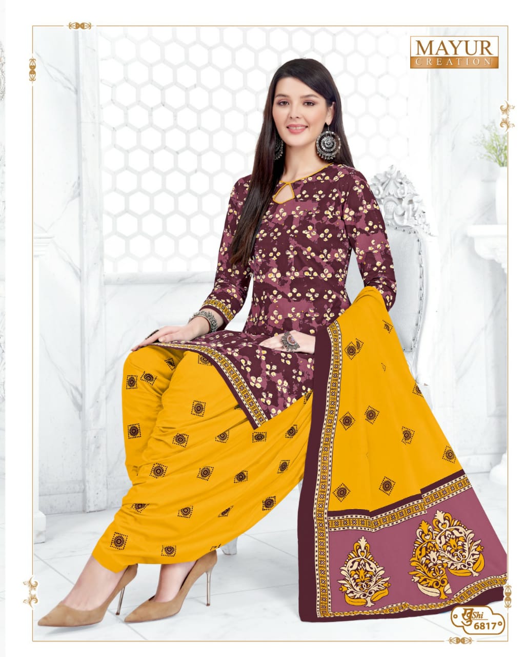 Mayur Khushi Vol-68 Wholesale Cotton Printed Dress Material