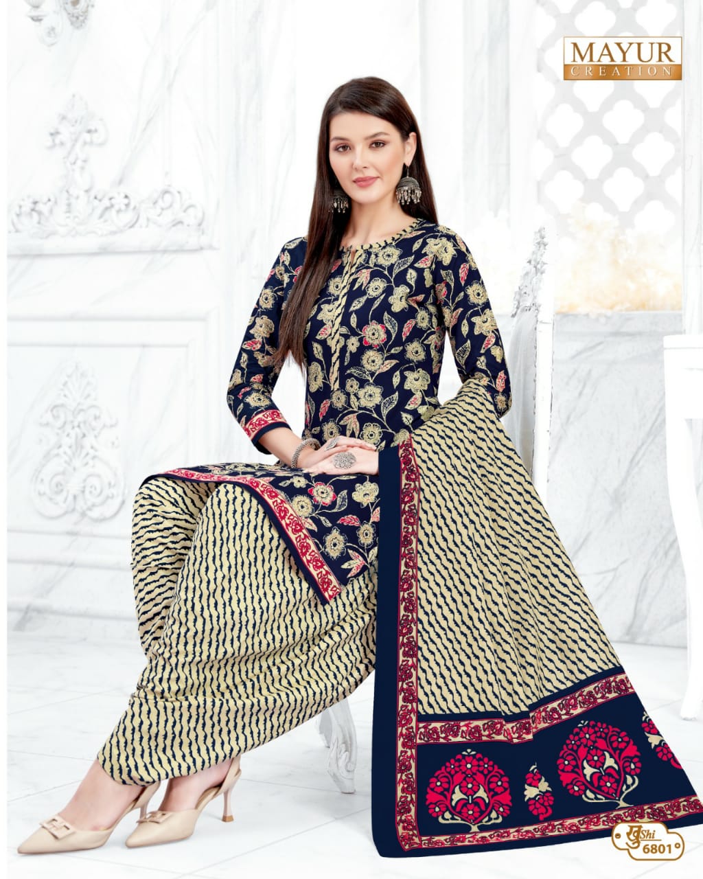 Mayur Khushi Vol-68 Wholesale Cotton Printed Dress Material