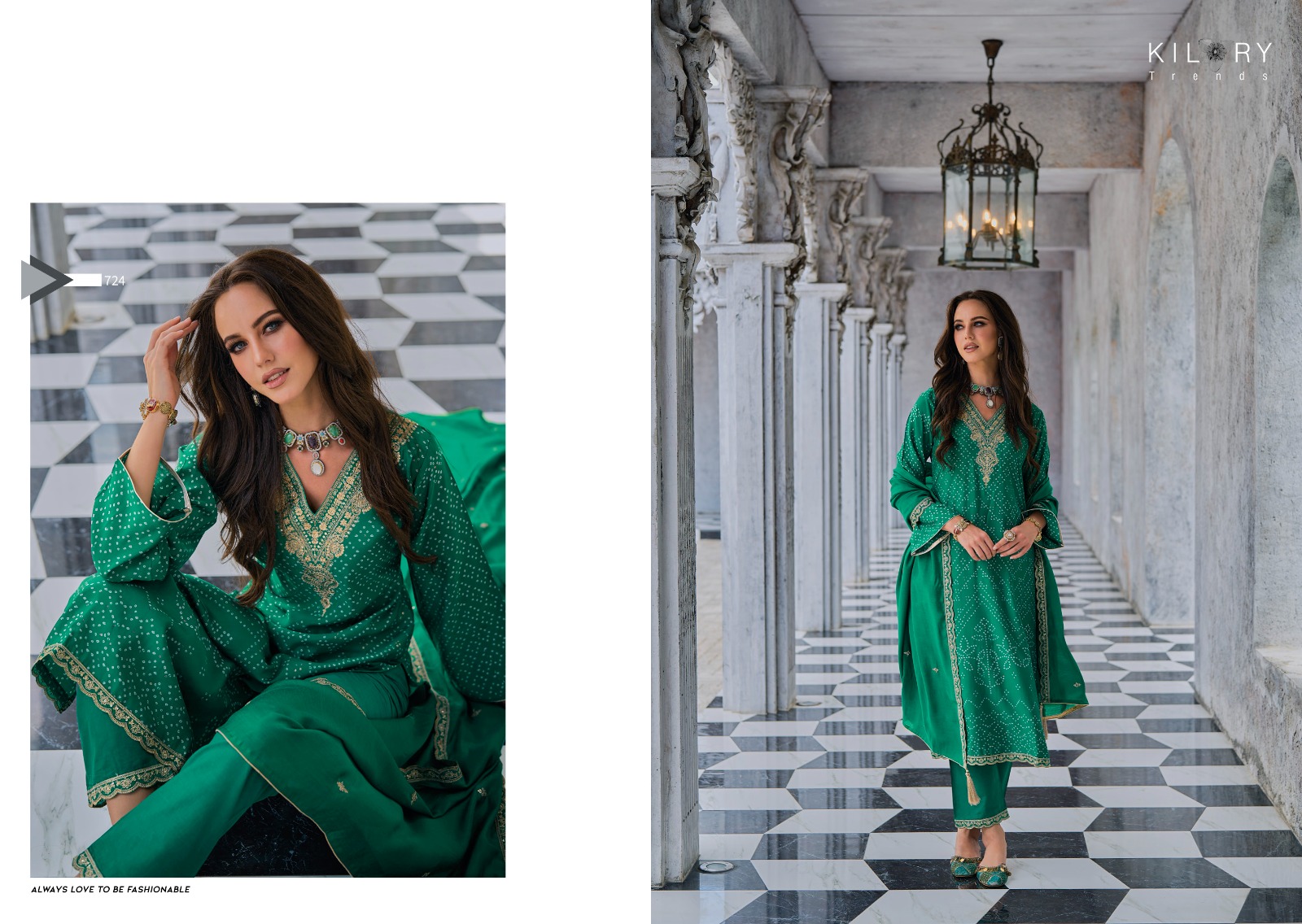 Kilory Silk Of Bandhej Vol-2 Wholesale Pure Viscose With Fancy Embroidery Work Dresses