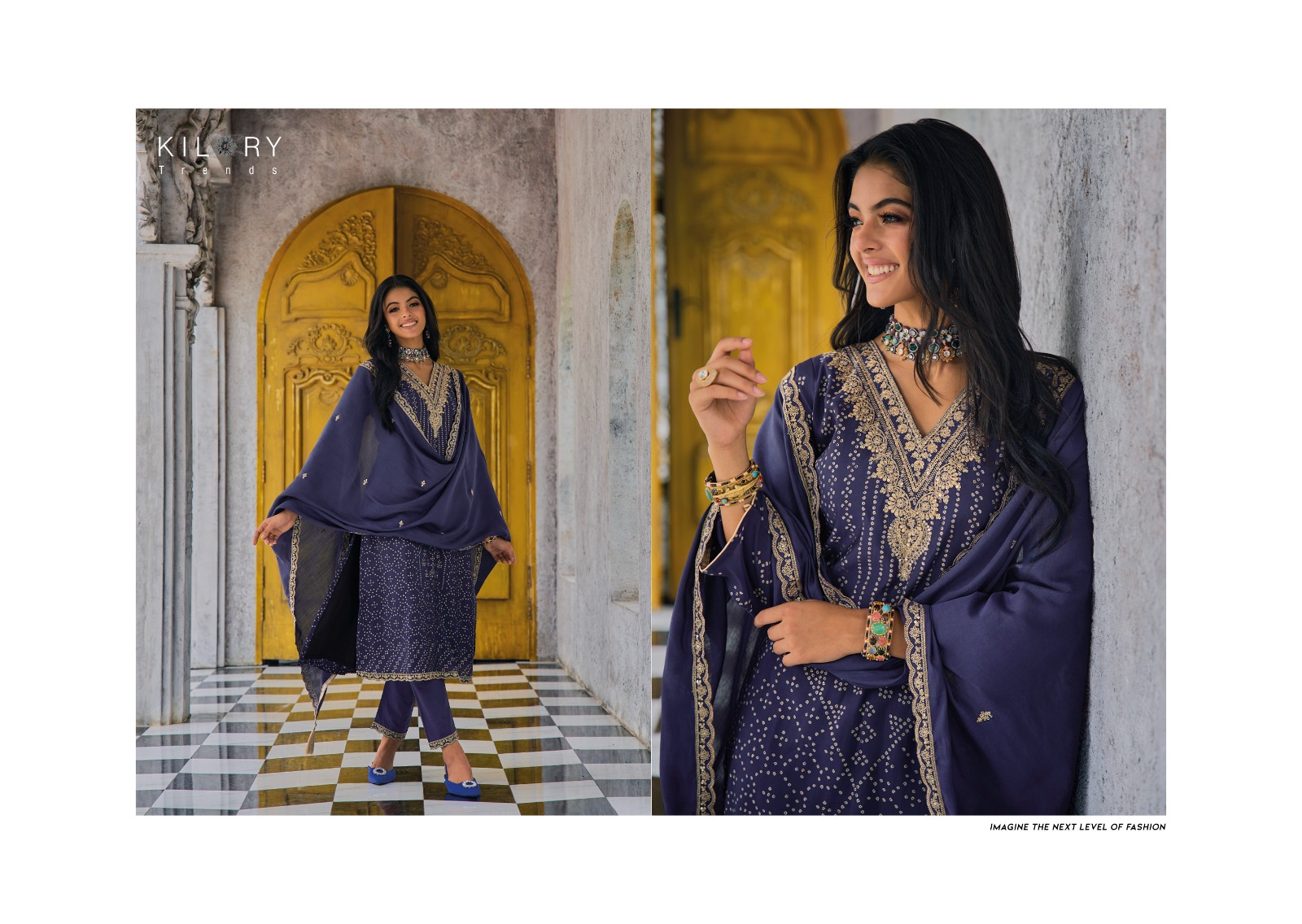 Kilory Silk Of Bandhej Vol-2 Wholesale Pure Viscose With Fancy Embroidery Work Dresses