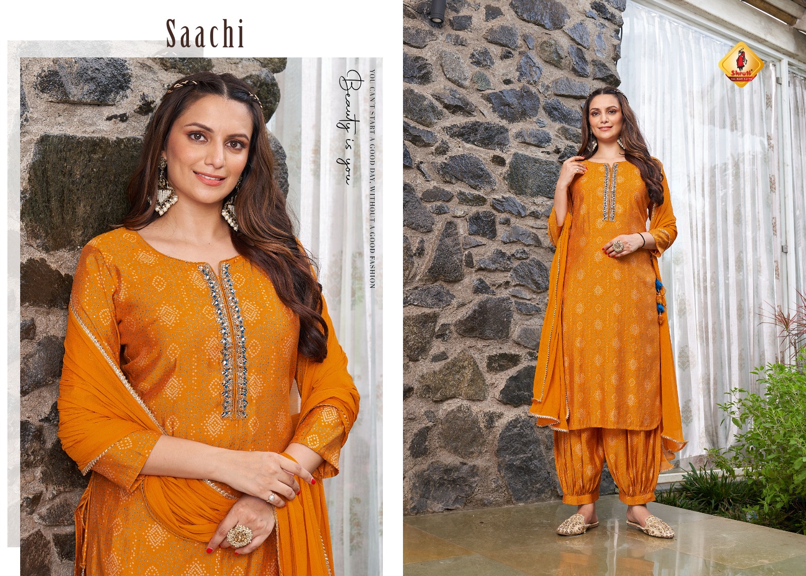 Shruti Rangrez Wholesale Full Stitched 3 Piece Dresses