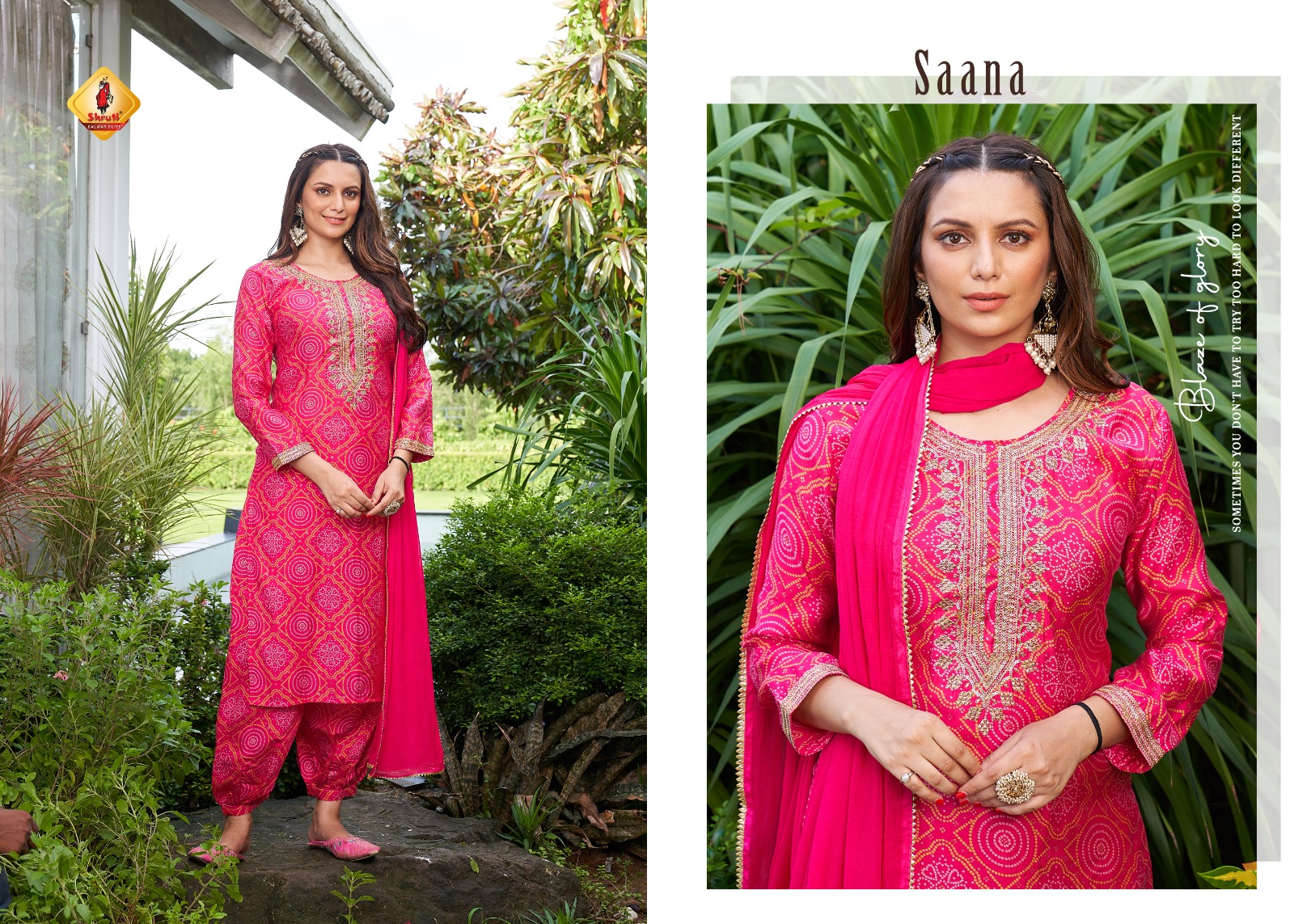Shruti Rangrez Wholesale Full Stitched 3 Piece Dresses