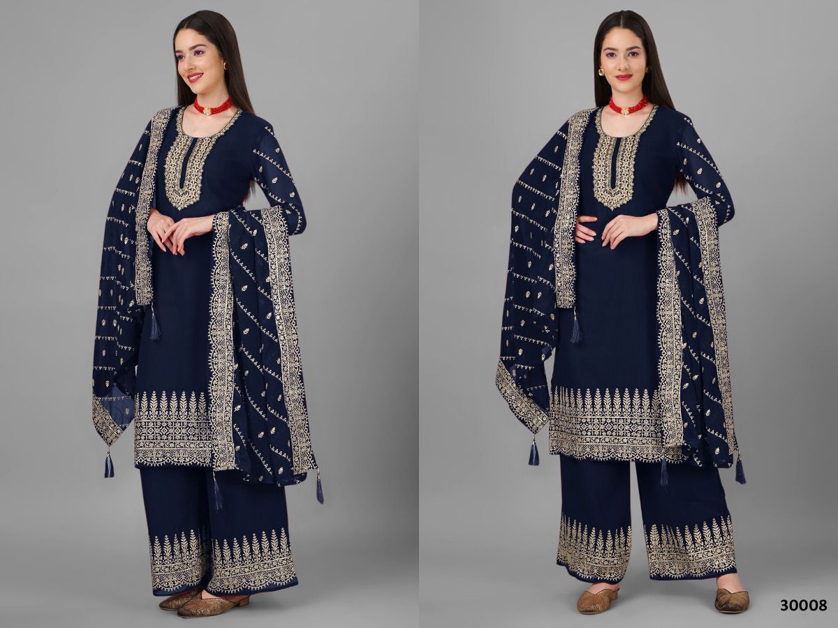 Biva Aarti Wholesale Designer Indian Salwar Suits