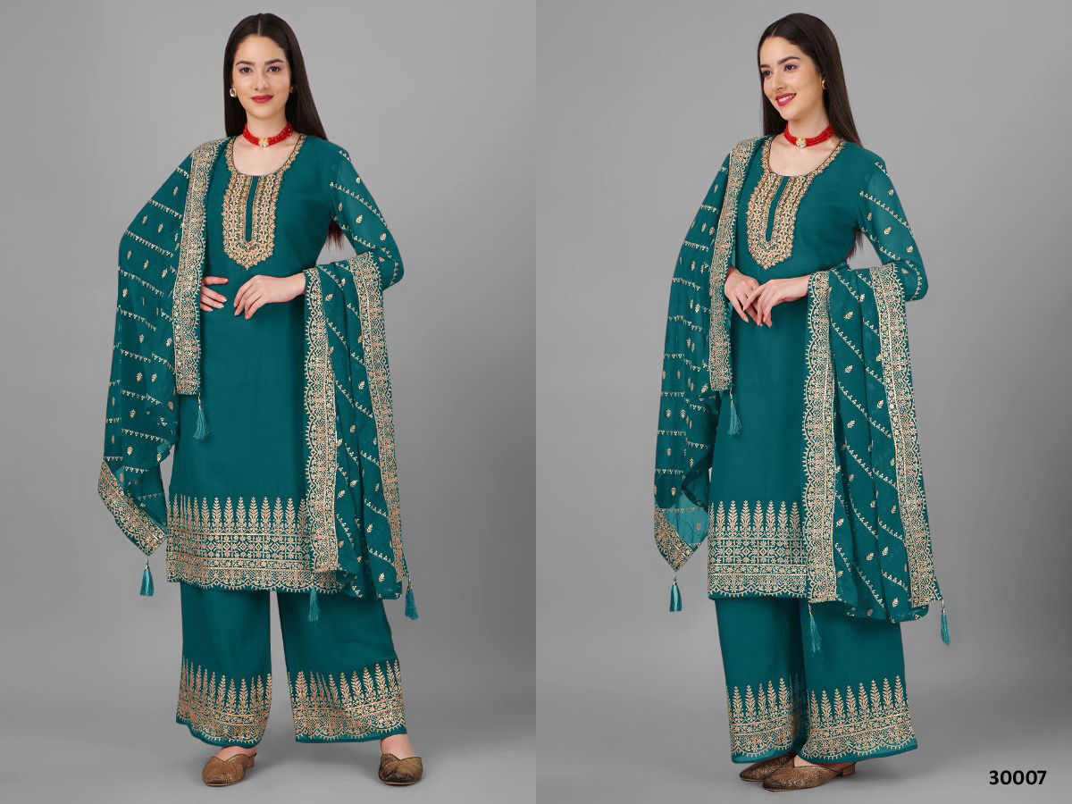 Biva Aarti Wholesale Designer Indian Salwar Suits