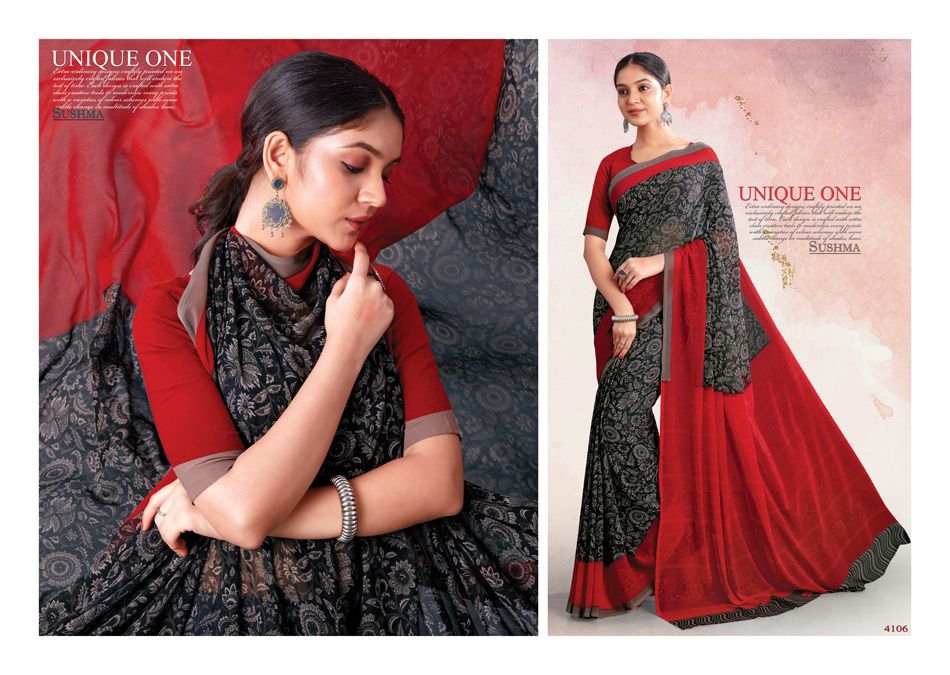 Sushma Soft 41 Wholesale Georgette Printed Sarees