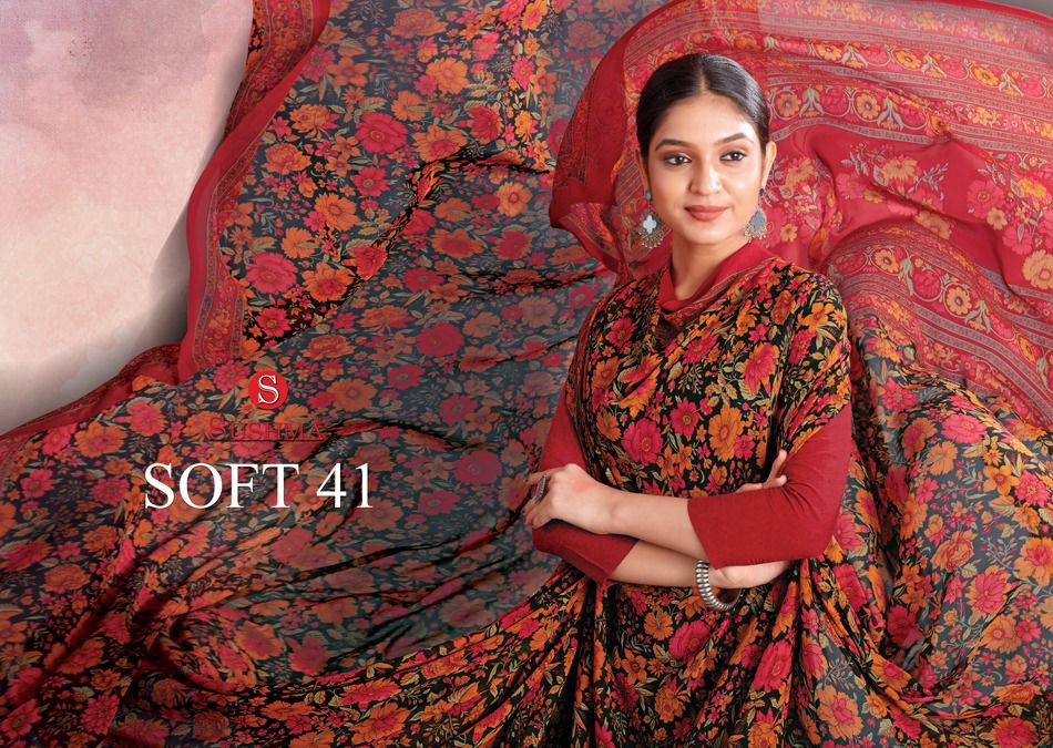 Sushma Soft 41 Wholesale Georgette Printed Sarees