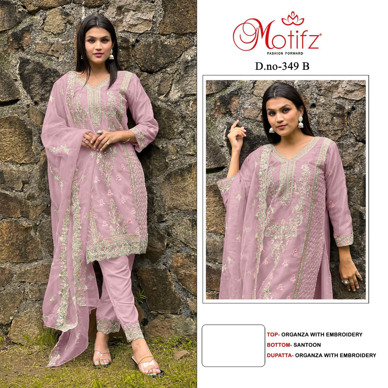 Motifz D.no 349 Wholesale Pakistani Concept Pakistani Suits