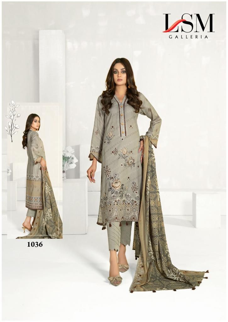 LSM PARIAN DREAM HEAVY LUXURY LAWN COLLECTION VOL 4 WHOLESALE DRESS