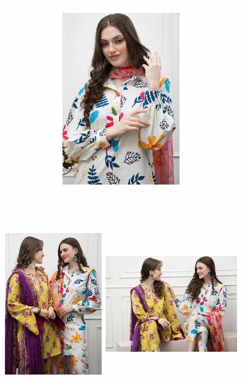 House Of Mist Ghazal Lawn 2023 Vol-3 Wholesale Pakistani Suits