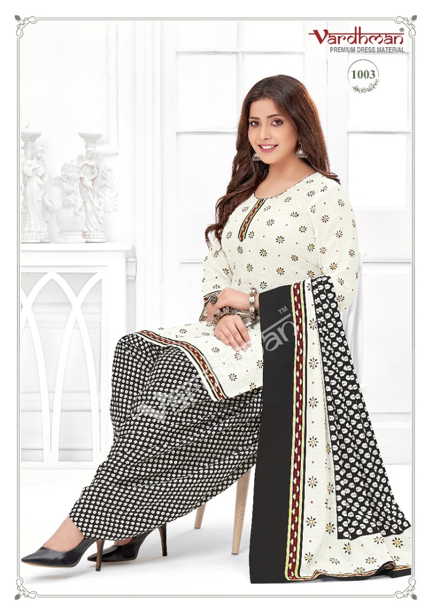 Vardhman Vanshika Patiyala Vol-1 Wholesale Cotton Printed Dress Material
