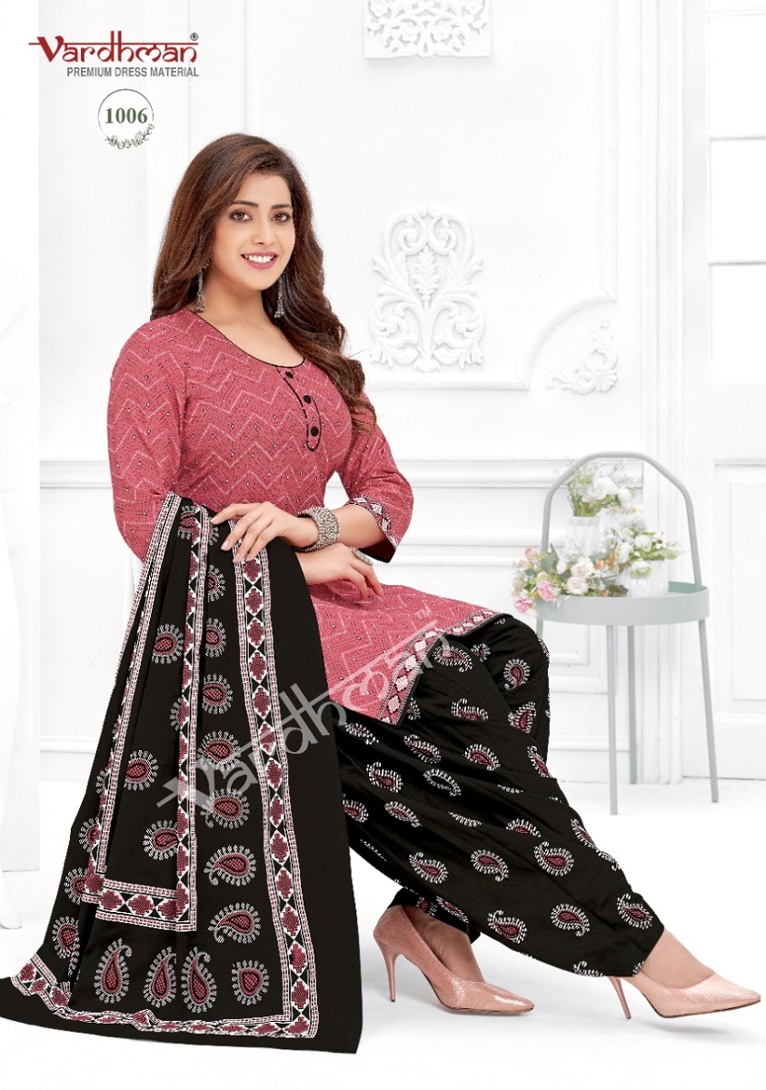Vardhman Vanshika Patiyala Vol-1 Wholesale Cotton Printed Dress Material