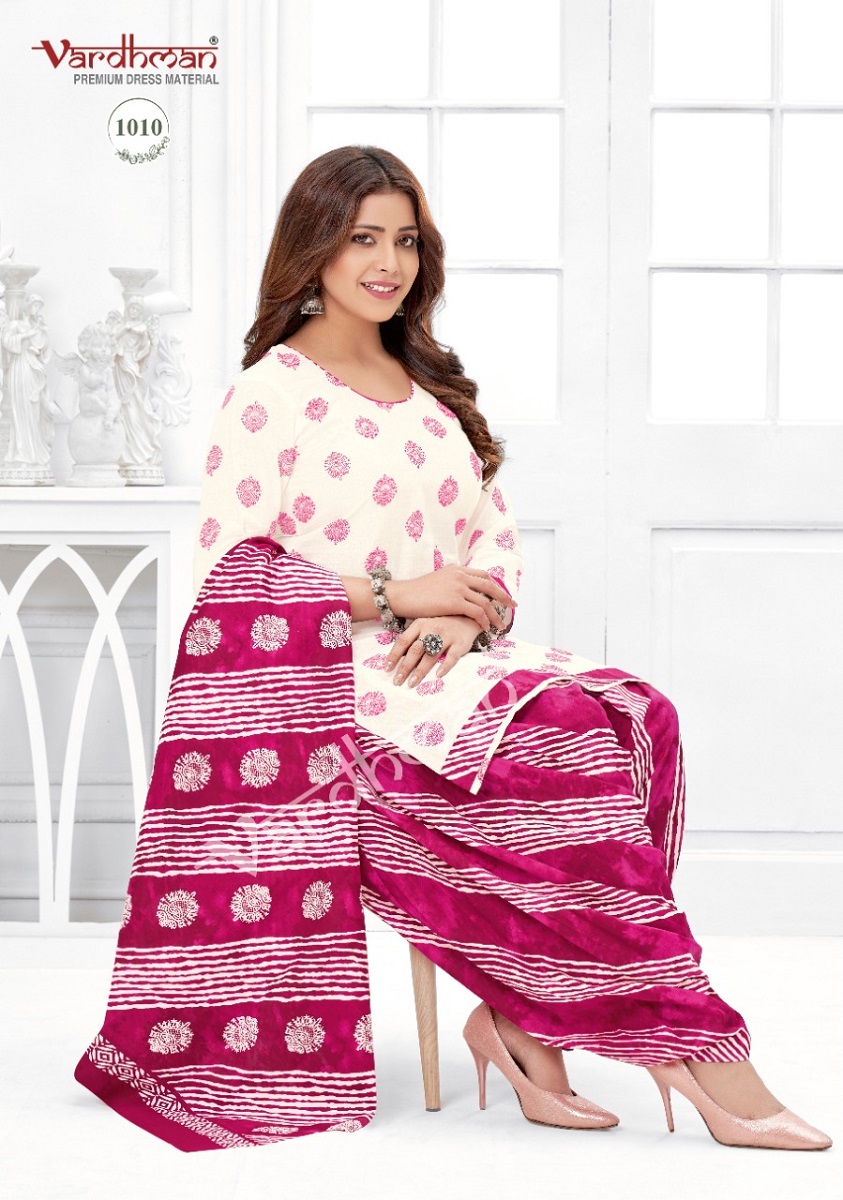 Vardhman Vanshika Patiyala Vol-1 Wholesale Cotton Printed Dress Material