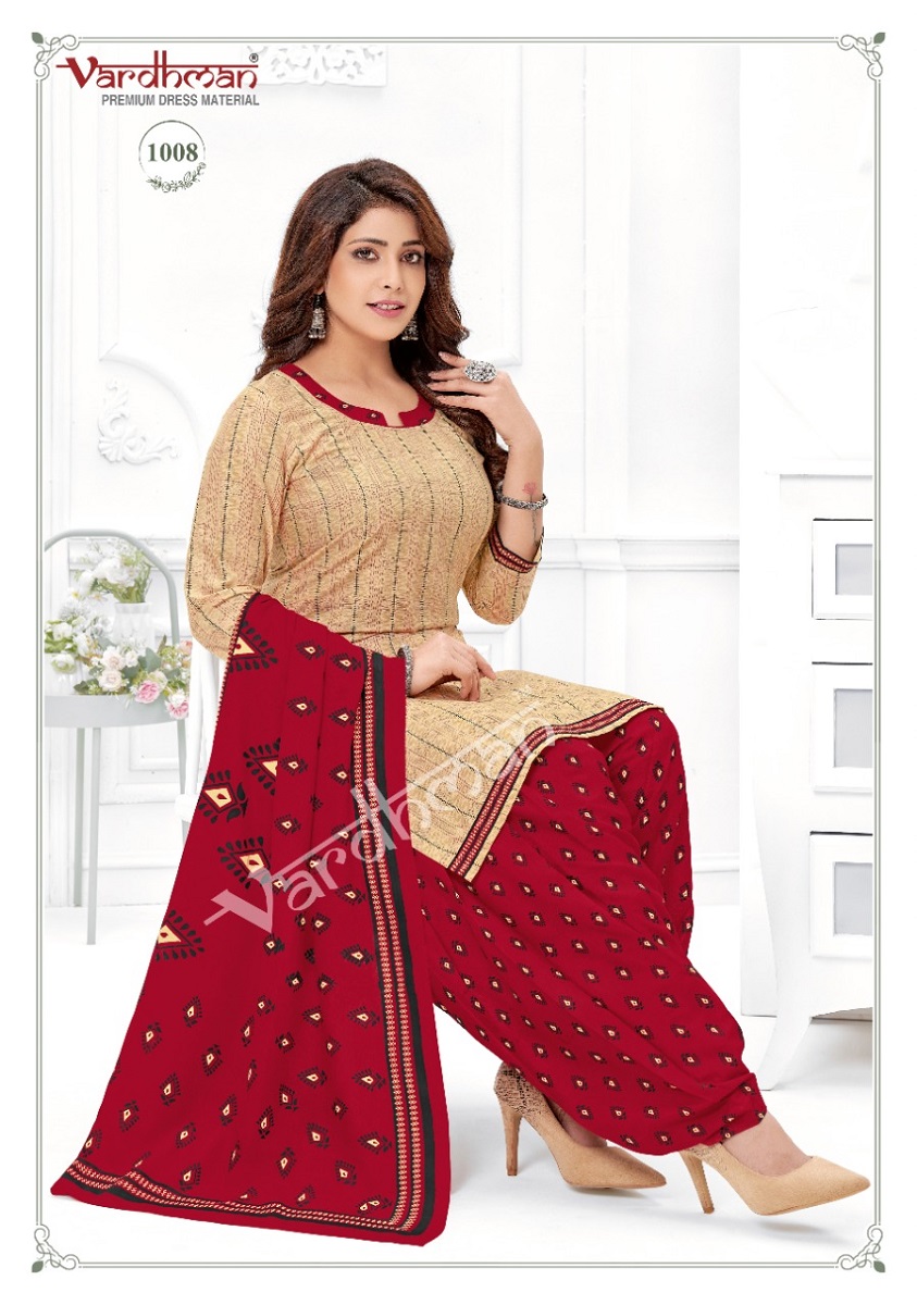 Vardhman Vanshika Patiyala Vol-1 Wholesale Cotton Printed Dress Material