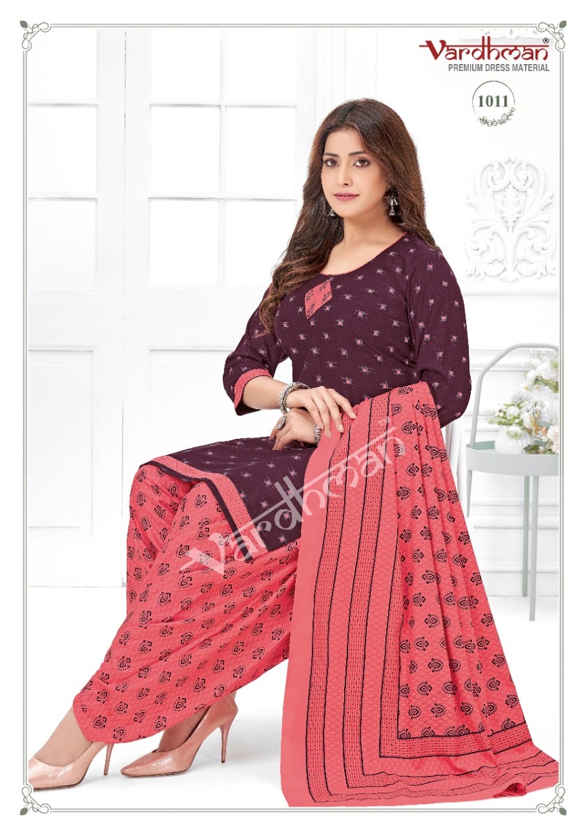 Vardhman Vanshika Patiyala Vol-1 Wholesale Cotton Printed Dress Material