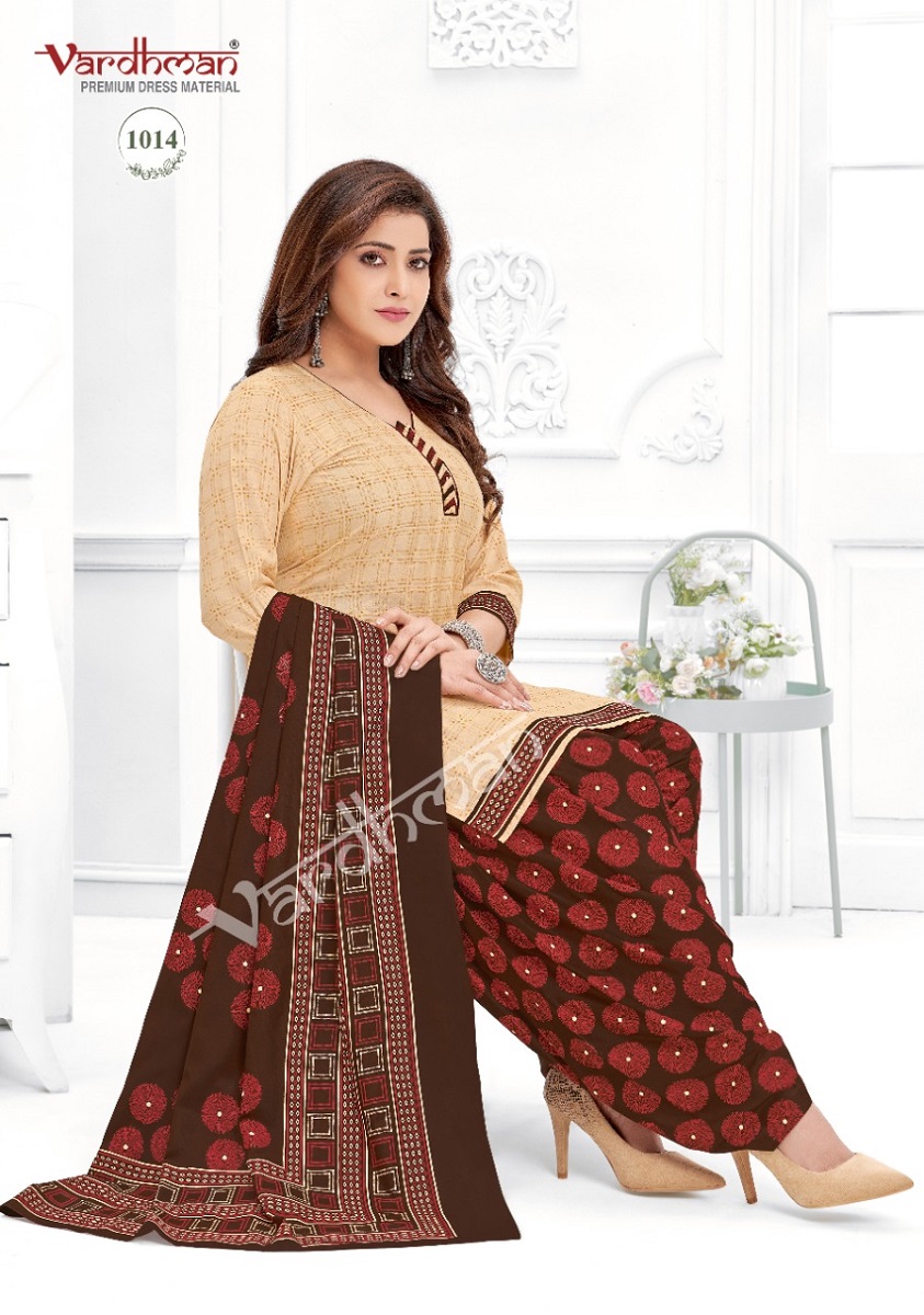 Vardhman Vanshika Patiyala Vol-1 Wholesale Cotton Printed Dress Material