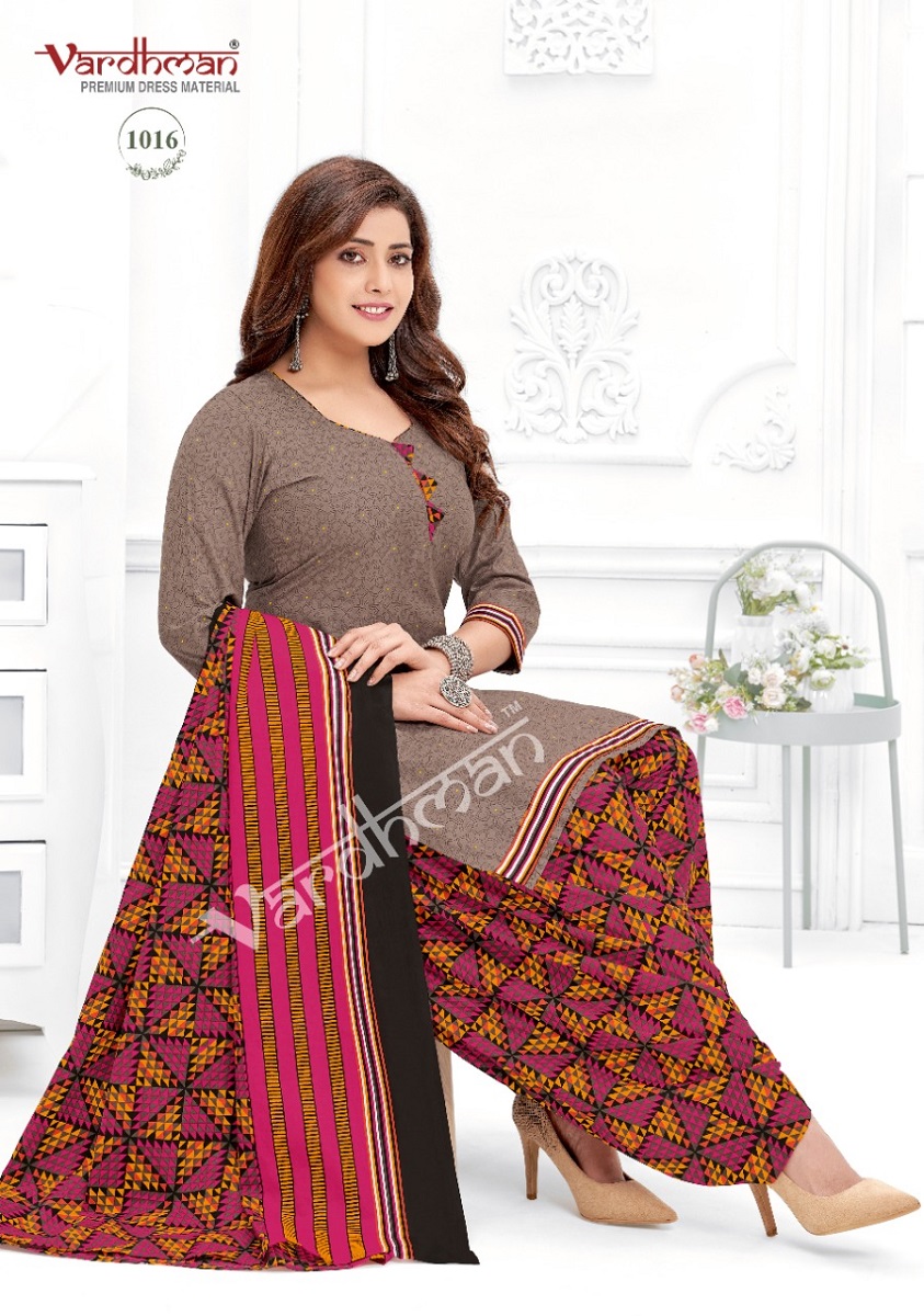 Vardhman Vanshika Patiyala Vol-1 Wholesale Cotton Printed Dress Material