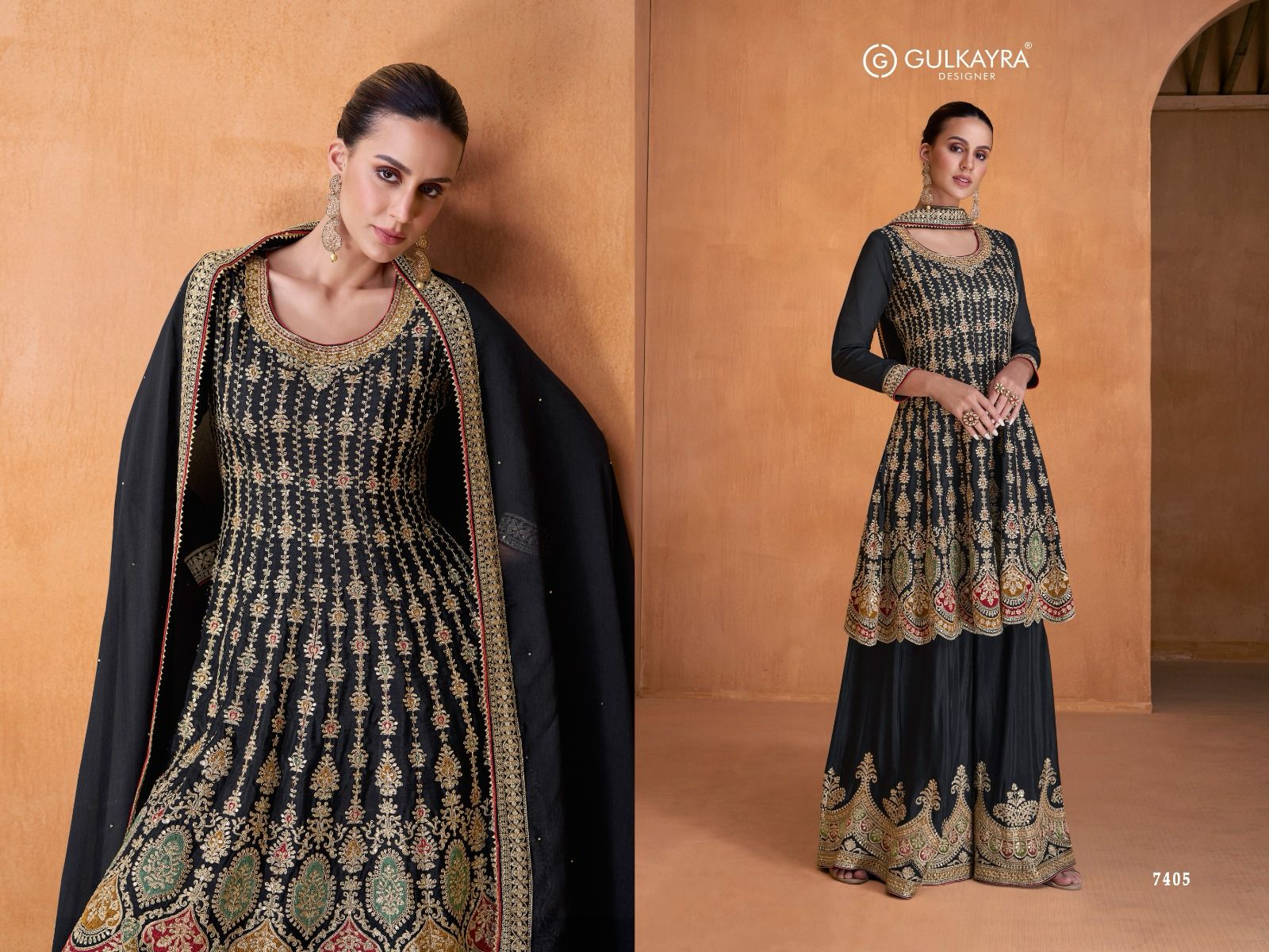 GULKAYRA DESIGNER PRESENT KETKI PARTY WEAR HEAVY DESIGNER READYMADE 3 PEICE SUIT CATALOG